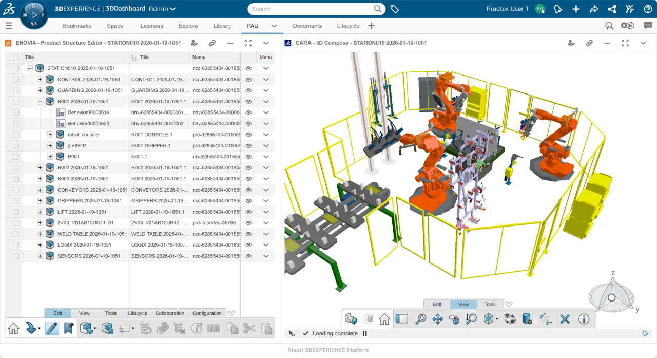 Process Simulate Layout Migrated to 3DEXPERIENCE Layout